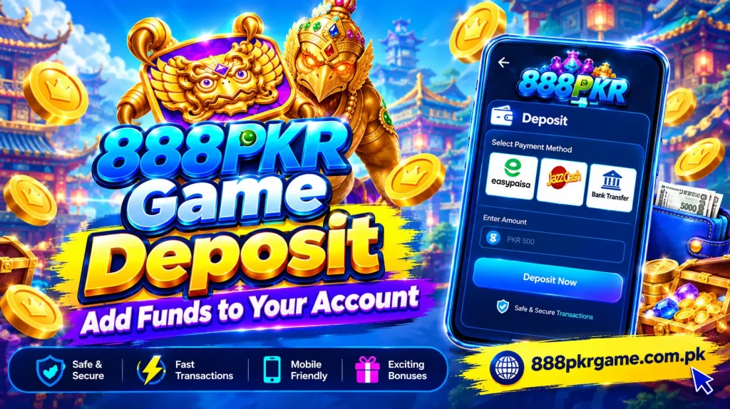 888PKR Game Deposit